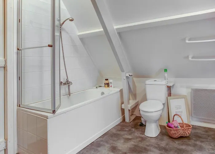 Hébergement de vacances In Houtteville With Garden